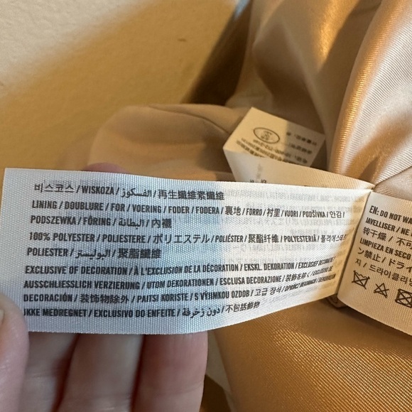 A&F Oversized Wool-Blend Short Coat NWOT PETITE - Picture 16 of 17